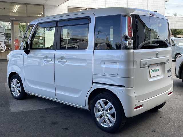 スズキ スペーシア HYBRID X 徳島県 2018(平30)年 5.6万km ピュアホワイトP ワンオーナー車/社外ナビ/ (AVIC-RWS901)/フルセグTV/Bluetooth/CD/DVD/AUX/両側パワースライドドア/クリアランスソナー/アイドリングストップ/ETC/衝突軽減防止ブレーキ/リアサンシェード/純正フロアマット/純正ドアバイザー/電格ウィンカーミラー/ISOFIX/禁煙車
