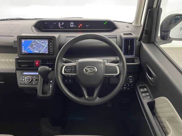 ダイハツ タント X 宮崎県 2022(令4)年 3.3万km シャイニングホワイトパール スマートアシスト３/〇衝突警報機能／衝突回避支援ブレーキ機能（対車両・対歩行者）/〇車線逸脱警報機能/〇誤発進抑制制御機能/〇オートマチックハイビーム/〇先行車発進お知らせ機能/〇コーナーセンサー/社外7インチSDナビ/フルセグTV/CD/DVD/Bluetooth/バックカメラ/片側パワースライドドア/LEDヘッドライト/アイドリングストップ/ETC/スマートキー×2