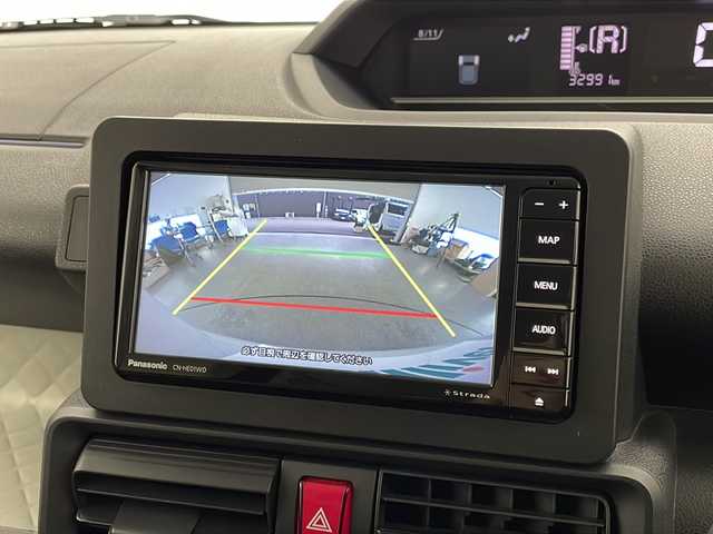 ダイハツ タント X 宮崎県 2022(令4)年 3.3万km シャイニングホワイトパール スマートアシスト３/〇衝突警報機能／衝突回避支援ブレーキ機能（対車両・対歩行者）/〇車線逸脱警報機能/〇誤発進抑制制御機能/〇オートマチックハイビーム/〇先行車発進お知らせ機能/〇コーナーセンサー/社外7インチSDナビ/フルセグTV/CD/DVD/Bluetooth/バックカメラ/片側パワースライドドア/LEDヘッドライト/アイドリングストップ/ETC/スマートキー×2