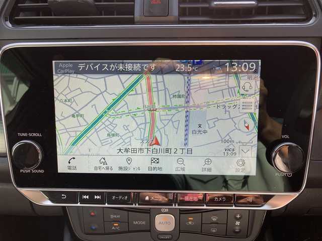 日産 リーフ e+ X 福岡県 2022(令4)年 2.5万km ゴールド 純正メモリナビ/（フルセグ/Bluetooth/USB/AndoroidAuto）/純正ディスプレイオーディオ/アラウンドビューモニター/ビルトインETC2.0/純正ドライブレコーダー/インテリジェントルームミラー/社外サブウーファー/プロパイロット/BSM/LKA/ACC/エマージェンシーブレーキ/コーナーセンサー/ステアリングヒーター/シートヒーター（全席）/LEDヘッドライト/LEDフォグ/オートハイビーム/社外18インチアルミホイール/シートカバー