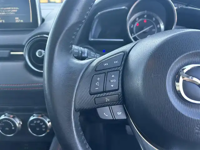 マツダ デミオ XD ツーリング 栃木県 2015(平27)年 7.7万km ソウルレッドプレミアムメタリック ＥＴＣ/ドライブレコーダー/マツダコネクトメモリナビゲーション/　・Bluetooth/　・バックカメラ/　・コマンダーコントロール/i-ACTIVSENSE/　・スマートシティブレーキサポート/　・誤発進抑制機能/　・ブラインドスポットモニタリング/　・リアクロストラフィックアラート/フルオートエアコン/ヒルスタートアシスト/純正アルミホイール/USB入力端子/アイドリングストップ