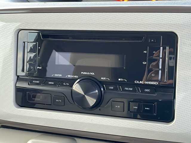 ダイハツ ムーヴ キャンバス X LTD メイクアッフ SA Ⅱ 徳島県 2017(平29)年 4.6万km パールホワイトⅢ/スムースグレーマイカメタリック 2トーン スマートアシストII/純正オーディオ　CUK-W66D/（DISC/USB/AUX/ラジオ）/エンジンスターター/両側電動スライドドア/ETC/スペアキー/スマートキー/純正フロアマット/LEDヘッドライト/フォグライト/オートライト/電動格納ミラー/ISO FIX/新車時保証書