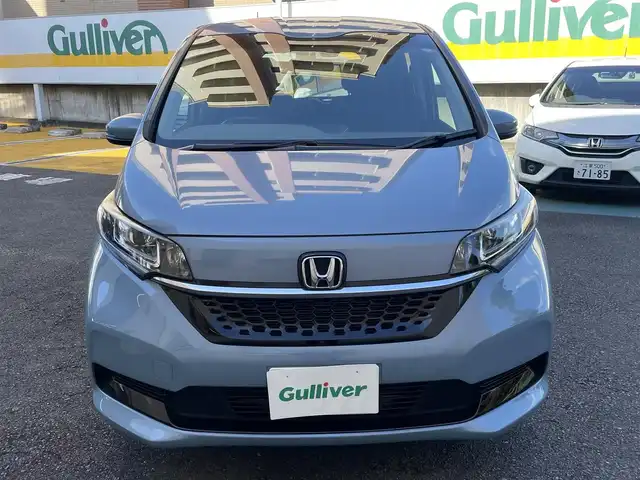 ホンダ フリード G ホンダセンシング 静岡県 2021(令3)年 3.5万km シーグラスブルーパール ワンオーナー/社外ナビ/フルセグTV/DVD/CD/SD/MSV/BT/バックカメラ/両側パワースライドドア/前後ドライブレコーダー/衝突軽減ブレーキ/レーンキープアシスト/レーダークルーズコントロール/前席シートヒーター/ステアリングスイッチ/LEDヘッドライト/ビルトインETC/スマートキー×2/保証書/取扱説明書/ナビ取扱説明書/R6点検記録簿有