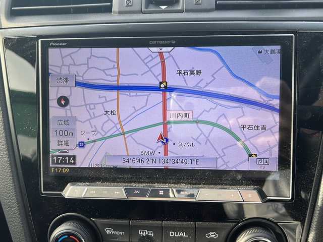 スバル ＷＲＸ Ｓ４ STIスポーツアイサイト 徳島県 2018(平30)年 3.8万km クリスタルホワイトP ナビ（MSV/SD、FM/AM、Bluetooth、USB1、USB2/iPod、TV）/Bluetooth接続/ETC/フォグランプ/衝突被害軽減システム/コーナーセンサー/クルーズコントロール/シートヒーター/プッシュスタート/車外カメラ/電動リアゲート/エアロ（サイド）/ターボ