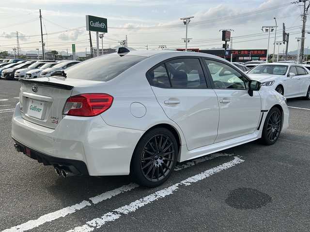 スバル ＷＲＸ Ｓ４ STIスポーツアイサイト 徳島県 2018(平30)年 3.8万km クリスタルホワイトP ナビ（MSV/SD、FM/AM、Bluetooth、USB1、USB2/iPod、TV）/Bluetooth接続/ETC/フォグランプ/衝突被害軽減システム/コーナーセンサー/クルーズコントロール/シートヒーター/プッシュスタート/車外カメラ/電動リアゲート/エアロ（サイド）/ターボ
