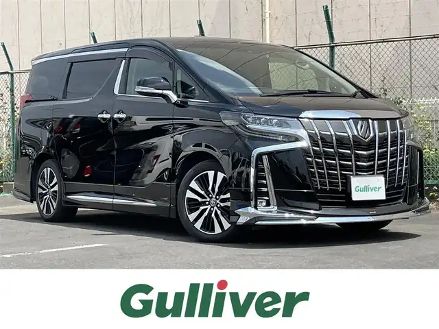 トヨタ アルファード S Cパッケージ 東京都 2021(令3)年 9.8万km ブラック トヨタセーフティセンス/ツインムーンルーフ/純正ナビ/パノラミックビュー/デジタルミラー/天吊モニター/シートヒーター/両側電動ドア/ＥＴＣ/ドライブレコーダー/電動リアゲート/パワーシート