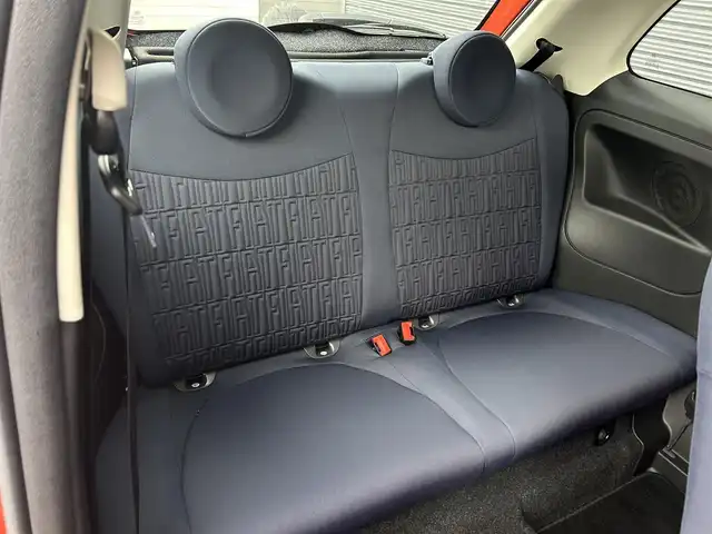 フィアット ５００ 1．2 カルト 茨城県 2021(令3)年 1.7万km オレンジ 後期型 /ワンオ-ナ- /ディスプレイOD /CarPlay /BT /USB /バックカメラ /クルーズコントロール /デイライトLED /前後ドラレコ /フロアマット /禁煙車