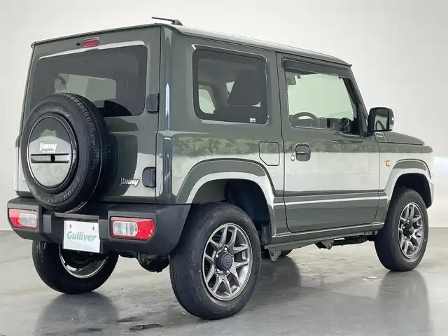 スズキ ジムニー XC 愛知県 2019(令1)年 4万km ジャングルグリーン 社外８型ナビ　バックカメラ　禁煙車　シートヒーター　フルセグＴＶ　Ｂｌｕｅｔｏｏｔｈ　ＤＶＤ　ドラレコ　ＥＴＣ　デュアルセンサーブレーキ　衝突軽減　クルコン　ＬＥＤオートライト　フォグ　フロアマット