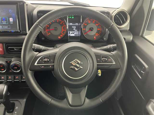 スズキ ジムニー XC 愛知県 2019(令1)年 4万km ジャングルグリーン 社外８型ナビ　バックカメラ　禁煙車　シートヒーター　フルセグＴＶ　Ｂｌｕｅｔｏｏｔｈ　ＤＶＤ　ドラレコ　ＥＴＣ　デュアルセンサーブレーキ　衝突軽減　クルコン　ＬＥＤオートライト　フォグ　フロアマット