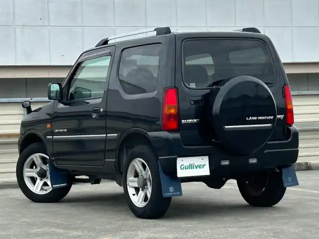 スズキ ジムニー ランドベンチャー 静岡県 2007(平19)年 5.3万km ブルーイッシュブラックパール3 CDオーディオ（FM/AM/CD/MD）/ETC/D席シートヒーター/ヘットライトレベライザー/純正フロアマット/純正マッドガード/電動格納ミラー/ドアバイザー/純正16インチAW