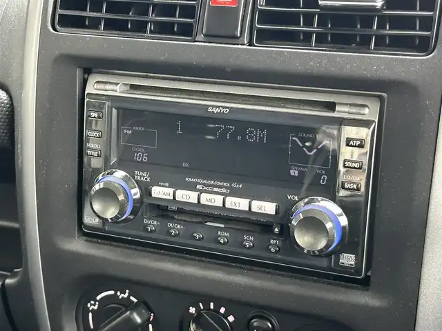 スズキ ジムニー ランドベンチャー 静岡県 2007(平19)年 5.3万km ブルーイッシュブラックパール3 CDオーディオ（FM/AM/CD/MD）/ETC/D席シートヒーター/ヘットライトレベライザー/純正フロアマット/純正マッドガード/電動格納ミラー/ドアバイザー/純正16インチAW