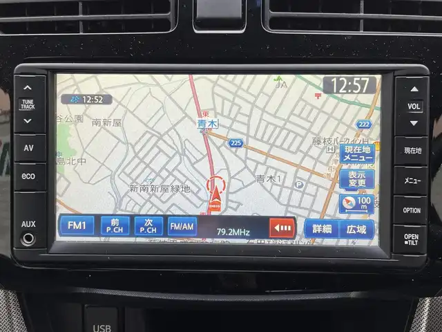 ダイハツ ムーヴ カスタム X LTD 静岡県 2013(平25)年 5.9万km ブライトシルバーメタリック 純正ナビ　/・ＴＶ/・CD再生　/・ＡＵＸ入力端子　/・ＵＳＢ入力端子　/プッシュスタート　/スマートキー　/ベンチシート　/フロアマット　/純正アルミホイール　/ＬＥＤオートライト