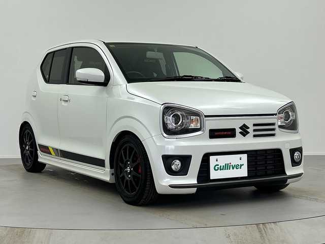スズキ アルト ワークス 奈良県 2016(平28)年 1.5万km パールホワイト クラリオンオーディオ/CD AUX FM AM/RECARO セミバケットシート/社外マフラー/RSRダウンサス/5MT/電動格納ミラー/スマートキー/プッシュスタート/HIDヘッドライト/オートライト