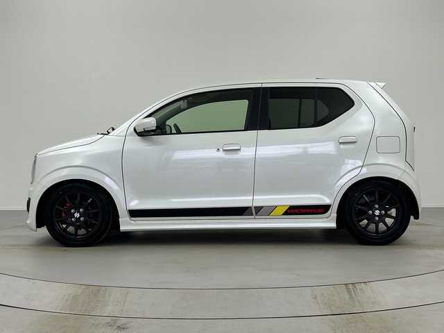 スズキ アルト ワークス 奈良県 2016(平28)年 1.5万km パールホワイト クラリオンオーディオ/CD AUX FM AM/RECARO セミバケットシート/社外マフラー/RSRダウンサス/5MT/電動格納ミラー/スマートキー/プッシュスタート/HIDヘッドライト/オートライト