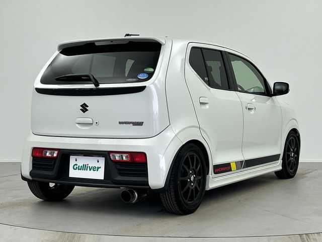 スズキ アルト ワークス 奈良県 2016(平28)年 1.5万km パールホワイト クラリオンオーディオ/CD AUX FM AM/RECARO セミバケットシート/社外マフラー/RSRダウンサス/5MT/電動格納ミラー/スマートキー/プッシュスタート/HIDヘッドライト/オートライト