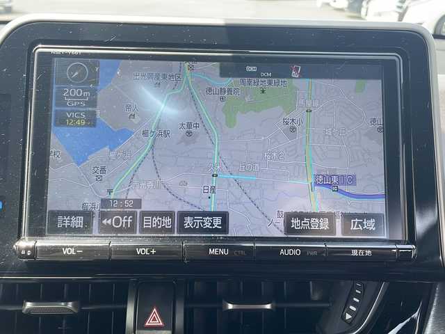 トヨタ Ｃ－ＨＲ G 山口県 2016(平28)年 6.1万km ブラックマイカ 純正メモリナビ/(CD/DVD/Bluetooth/フルセグTV)/バックカメラ/ETC/衝突軽減ブレーキ/レーンキープアシスト/ブラインドスポットモニター/レーダークルーズコントロール/モデリスタエアロ/ステアリングスイッチ/レザーシート/前席シートヒーター/オートライト/オートハイビーム/フォグランプ/プッシュスタート/スマートキー×２/モデリスタアルミホイール/純正フロアマット/取扱説明書/保証書/記録簿