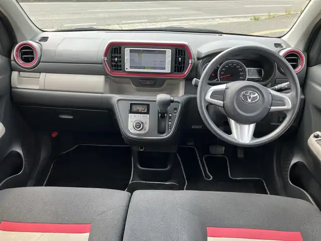 トヨタ パッソ モーダ 広島県 2016(平28)年 8.5万km ファイアークォーツレッドM 新車ワンオーナー/純正ナビ/地デジTV/Bluetooth/アイドリングストップ/横滑り防止機能/LEDヘッドライト/オートライト/新車保証書/取扱説明書/スペアキー