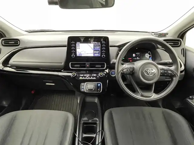 トヨタ アクア X 熊本県 2022(令4)年 3.1万km ブラックマイカ 純正ナビ（ＣＤ・AM・FM・ＢＴ・USB）/バックカメラ　/社外前方ドライブレコーダー　/ＥＴＣ　/トヨタセーフティーセンス/・プリクラッシュセーフティ/・レーンキープアシスト/・ロードサインアシスト/・レーダークルーズコントロール/・先行車発進お知らせ機能/横滑り防止/純正フロアマット/ヘッドライトレベライザー/オートライト/オートマチックハイビーム/LEDヘッドライト/スマートキー/プッシュスタート