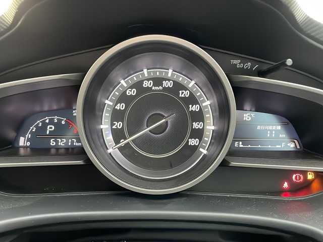 マツダ アクセラ スポーツ 15S 新潟県 2014(平26)年 6.8万km ディープクリスタルブルーマイカ ワンオーナー/RAYS18インチアルミ/純正メモリナビ（フルセグ/DVD/BT/SD/USB）/ビルトインETC/アイドリングストップ/革巻きステアリング/ステアリングスイッチ/HIDヘッドライト/フォグランプ/フロアマット/トノカバー/ウィンカーミラー/スマートキー×２/プッシュスタート/純正AW付スタッドレス積込（205/60R16 5分山）/保証書/取扱説明書