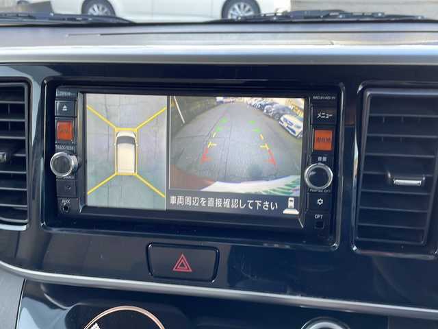 日産 デイズ ルークス X Vセレ +SeftyⅡ 福井県 2015(平27)年 6.4万km ピンクゴールドM 登録時走行距離６３５６９ｋｍ/ワンオーナー/プリクラッシュセーフティ/アラウンドビューモニター/純正メモリナビゲーション/（CD/DVD/BT）/フルセグテレビ/片側パワースライドドア/リアサーキュレーター/シートヒーター/社外14インチアルミホイール/ライトレベライザー/アイドリングストップ/電動格納ミラー/プッシュスタート/スマートキー/取扱説明書/保証書