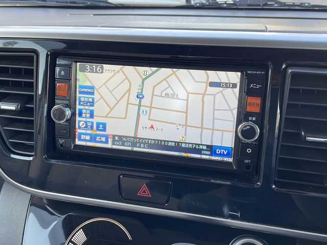 日産 デイズ ルークス X Vセレ +SeftyⅡ 福井県 2015(平27)年 6.4万km ピンクゴールドM 登録時走行距離６３５６９ｋｍ/ワンオーナー/プリクラッシュセーフティ/アラウンドビューモニター/純正メモリナビゲーション/（CD/DVD/BT）/フルセグテレビ/片側パワースライドドア/リアサーキュレーター/シートヒーター/社外14インチアルミホイール/ライトレベライザー/アイドリングストップ/電動格納ミラー/プッシュスタート/スマートキー/取扱説明書/保証書