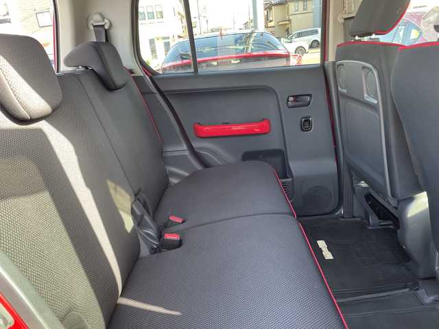 スズキ ハスラー Jスタイル 石川県 2015(平27)年 6万km フェニックスレッドパール/ホワイト2トーンルーフ 社外メモリーナビ　フルセグＴＶ　ＥＴＣ　スマートキー　Ｐスタート　シートヒーター　レーダーブレーキ　ベンチシート　ＬＥＤヘッドライト　オートライト　ホワイトルーフ　保証書