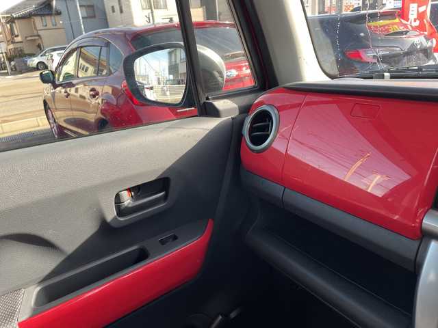 スズキ ハスラー Jスタイル 石川県 2015(平27)年 6万km フェニックスレッドパール/ホワイト2トーンルーフ 社外メモリーナビ　フルセグＴＶ　ＥＴＣ　スマートキー　Ｐスタート　シートヒーター　レーダーブレーキ　ベンチシート　ＬＥＤヘッドライト　オートライト　ホワイトルーフ　保証書