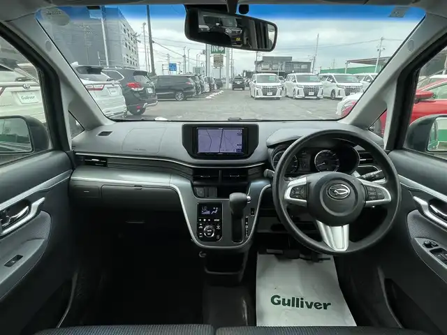 ダイハツ ムーヴ カスタム X SAⅡ 千葉県 2015(平27)年 14.6万km ナイトシャドーパープルクリスタルM スマートアシストII/社外SDナビ【AVN135M】/スマートキー/コーナーセンサー/LEDライト/フォグランプ/ETC/純正14インチアルミホイール