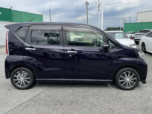 ダイハツ ムーヴ カスタム X SAⅡ 千葉県 2015(平27)年 14.6万km ナイトシャドーパープルクリスタルM スマートアシストII/社外SDナビ【AVN135M】/スマートキー/コーナーセンサー/LEDライト/フォグランプ/ETC/純正14インチアルミホイール
