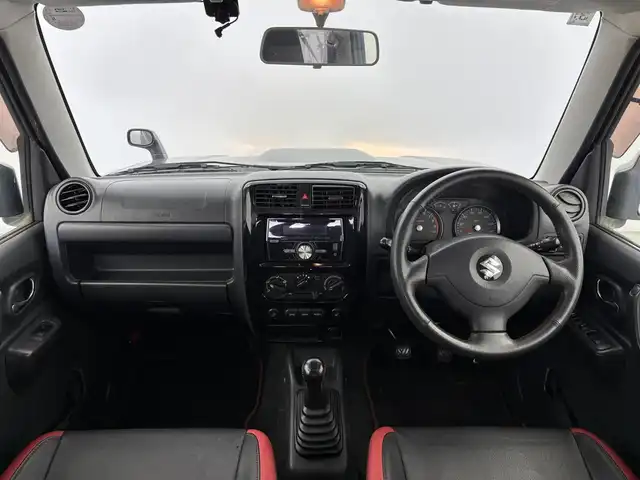 スズキ ジムニー クロスアドベンチャー 富山県 2014(平26)年 4.3万km クエーサーグレーメタリック 4WD/黒革シート/運転席シートヒーター /社外オーディオ（FH-580）（CD）/キーレス /フォグ/純正マット/電格ミラー/保証書、取説/スペアキー（板キー）