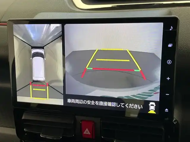 ダイハツ タント カスタム RS 愛知県 2022(令4)年 1.7万km シャイニングホワイトパール 純正１０型ナビ　全方位カメラ　シートヒーター　両側パワスラ　ＢＳＭ　電動パーキング　ロッソモデロマフラー　社外ツーイーター　ＥＴＣ２．０　衝突軽減　追従クルコン　コーナーセンサー　アナザースタイルＰＫＧ　禁煙