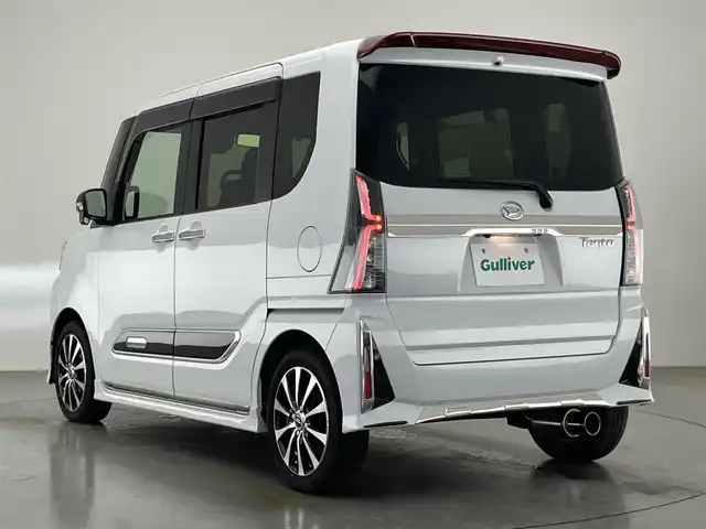ダイハツ タント カスタム RS 愛知県 2022(令4)年 1.7万km シャイニングホワイトパール 純正１０型ナビ　全方位カメラ　シートヒーター　両側パワスラ　ＢＳＭ　電動パーキング　ロッソモデロマフラー　社外ツーイーター　ＥＴＣ２．０　衝突軽減　追従クルコン　コーナーセンサー　アナザースタイルＰＫＧ　禁煙