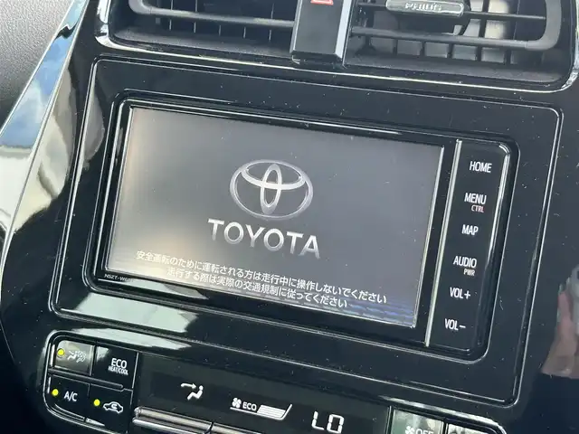 トヨタ プリウス Sツーリングセレクション 静岡県 2020(令2)年 5.7万km アティチュードブラックマイカ ワンオーナー/純正SDナビ（NSZT-W68T）/　CD/DVD/SD/BT/AM/FM/フルセグTV/バックカメラ/トヨタセーフティセンス/レーダークルーズコントロール/黒合皮シート/前席シートヒーター/AC100V/1500W電源/ビルトインETC/純正フロアマット/純正ドアバイザー/電動格納ミラー/LEDヘッドライト/オートハイビーム/スマートキー×２