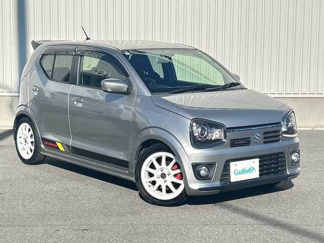 スズキ アルト ワークス 群馬県 2021(令3)年 6.3万km スチールシルバーM ワンオーナー/RECAROシート/5MT/社外SDナビ/　(AM/FM/SD/TV/BT/CD/DVD/USB)/前後ドライブレコーダー/ETC/純正フロアマット/純正ドアバイザー/HKSブローオフバルブ/社外リアタワーバー/社外アーシング/社外フロントスタビリンク(ラルグス製)/MINICON-PRO(シエクル製)/レスポンスリング(シエクル製)/レスポンスジェット(シエクル製)/零1000パワーインテークチャンバー/LCK619ルーフスポイラー/ショックアブソーバー(モンスタースポーツ製)/Defiブーストメーター/ローポジションシートレール(強度証明あり)/社外テールランプ/アルミスポーツペダル/保証書/取扱説明書/スペアキー1
