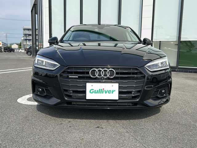 アウディ Ａ５ SB 45TFSIクワトロ スポーツ 岐阜県 2018(平30)年 2.3万km 黒 純正ディスプレイオーディオ　/ＥＴＣ２．０　/バックカメラ　/ドライブレコーダー　/衝突軽減システム　/盗難防止装置　/レーンキープアシスト　/横滑り防止装置　/前後コーナーセンサー　/シートヒーター　/レザーシート/パワーシート/ＬＥＤヘッドライト/オートライト/プッシュスタート/スマートキー/純正18インチアルミホイール/純正フロアマット