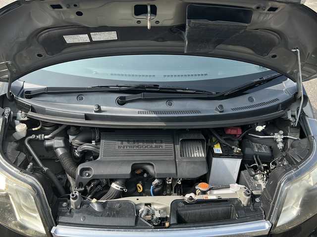 ダイハツ ムーヴ カスタム RS 福島県 2013(平25)年 8.2万km ブラックマイカメタリック メモリーナビ フルセグTV Bluetooth CD/DVD再生 バックカメラ ETC スマートキー HIDヘッドライト オートライト フォグランプ MOMOステアリング