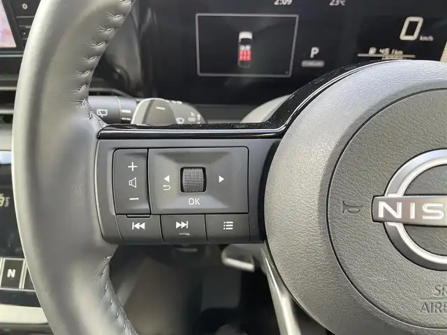 日産 セレナ X V 長崎県 2024(令6)年 1.3万km ダークメタルグレー 純正9型ナビ/（HDMI/USB/BT/FMAM/）/プロパイロット/バックカメラ/ETC/両側パワースライドドア/エマージェンシーブレーキ/ブラインドスポットモニター/レーンキープアシスト/LEDヘッドライト/オートライト/ドライブレコーダー/パドルシフト/クリアランスソナー/オートハイビーム/スペアキー