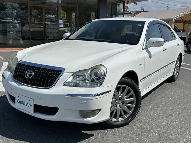 トヨタ クラウン マジェスタ Cタイプ i－Four 長野県 2006(平18)年 7.2万km ホワイトパールクリスタルシャイン 4WD/純正ナビ/・CD/DVD/TV/バックカメラ/純正ETC/メモリパワーシート/純正フロアマット/純正17インチAW/前後コーナーセンサー/HIDオートライト/クルーズコントロール追走無し/スマートキー/取り扱い説明書/保証書