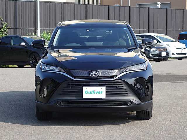 トヨタ ハリアー S 山形県 2022(令4)年 3.2万km ブラック 衝突軽減/純正メモリナビ/　　【BT USB AUX AM/FM Miracast】/バックカメラ/レーダークルーズコントロール/LEDオートヘッドライト/純正17インチアルミホイール/ドライブレコーダー/コーナーセンサー/ステアリングスイッチ/MTモード付AT/電動格納ウィンカーミラー/スマートキー/ETC