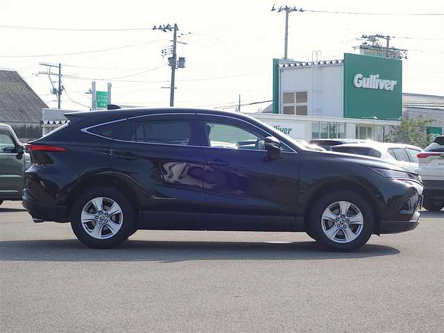 トヨタ ハリアー S 山形県 2022(令4)年 3.2万km ブラック 衝突軽減/純正メモリナビ/　　【BT USB AUX AM/FM Miracast】/バックカメラ/レーダークルーズコントロール/LEDオートヘッドライト/純正17インチアルミホイール/ドライブレコーダー/コーナーセンサー/ステアリングスイッチ/MTモード付AT/電動格納ウィンカーミラー/スマートキー/ETC