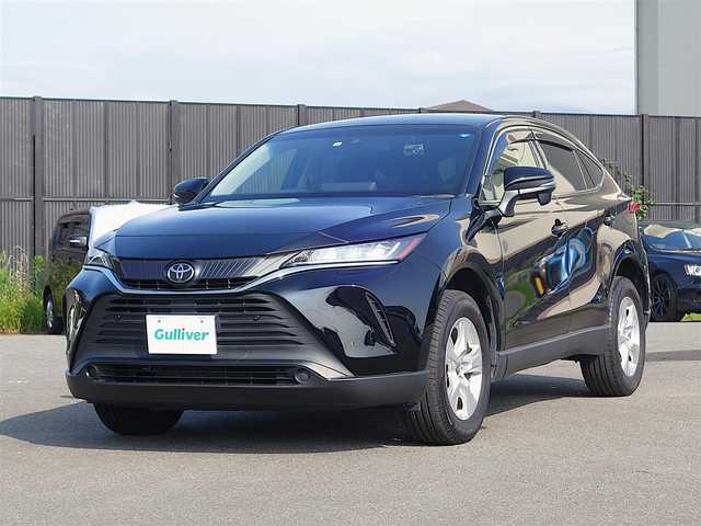 トヨタ ハリアー S 山形県 2022(令4)年 3.2万km ブラック 衝突軽減/純正メモリナビ/　　【BT USB AUX AM/FM Miracast】/バックカメラ/レーダークルーズコントロール/LEDオートヘッドライト/純正17インチアルミホイール/ドライブレコーダー/コーナーセンサー/ステアリングスイッチ/MTモード付AT/電動格納ウィンカーミラー/スマートキー/ETC