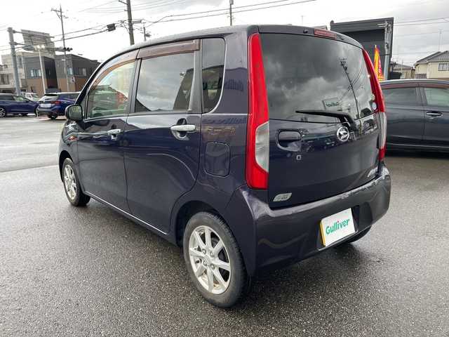 ダイハツ ムーヴ X SA 石川県 2014(平26)年 7.5万km アーバンナイトブルークリスタルメタリック 社外メモリーナビ　フルセグＴＶ　スマートキー　プッシュスタート　電動ミラー　ベンチシート　純正アルミホイール　オートエアコン　オートライト