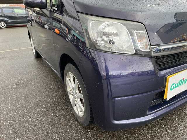 ダイハツ ムーヴ X SA 石川県 2014(平26)年 7.5万km アーバンナイトブルークリスタルメタリック 社外メモリーナビ　フルセグＴＶ　スマートキー　プッシュスタート　電動ミラー　ベンチシート　純正アルミホイール　オートエアコン　オートライト