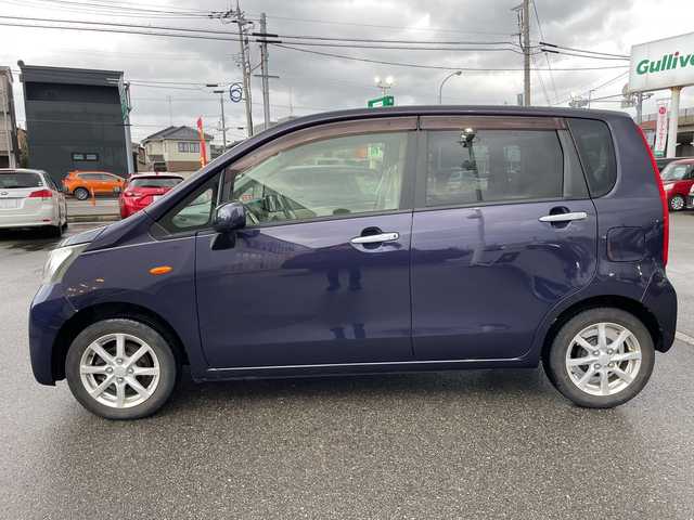 ダイハツ ムーヴ X SA 石川県 2014(平26)年 7.5万km アーバンナイトブルークリスタルメタリック 社外メモリーナビ　フルセグＴＶ　スマートキー　プッシュスタート　電動ミラー　ベンチシート　純正アルミホイール　オートエアコン　オートライト