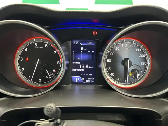 スズキ スイフト HYBRID RS 鹿児島県 2018(平30)年 8.6万km スーパーブラックパール セーフティパッケージ/デュアルセンサーブレーキ/アダプティブクルーズ/純正8インチSDナビ【CN-RZ83】/(AM.FM.Disc.フルセグTV.Bluetooth)/全方位カメラ/ETC/パドルシフト/運転席シートヒーター/ドライブレコーダー/プッシュスタート/スマートキー/オートライト(LEDヘッドライト)/柿本改マフラー/純正マフラー積込