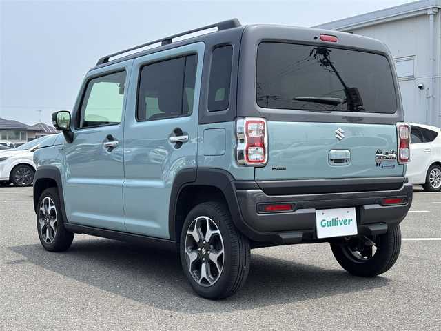スズキ ハスラー Jスタイル Ⅱ ターボ 大分県 2022(令4)年 3.5万km オフブルーメタリック/ガンメタリック2トーンルーフ ・純正ナビ(BT.CD.DVD.USB.AppleCarPlay)/・全方位カメラ/・フルセグテレビ/・衝突被害軽減ブレーキ/・コーナーセンサー/・レーダークルーズコントロール/・ドライブレコーダー/・ETC/・シートヒーター/・ステアリングリモコン/・パドルシフト/・フロアマット/・スマートキー/・N席背面トレイ