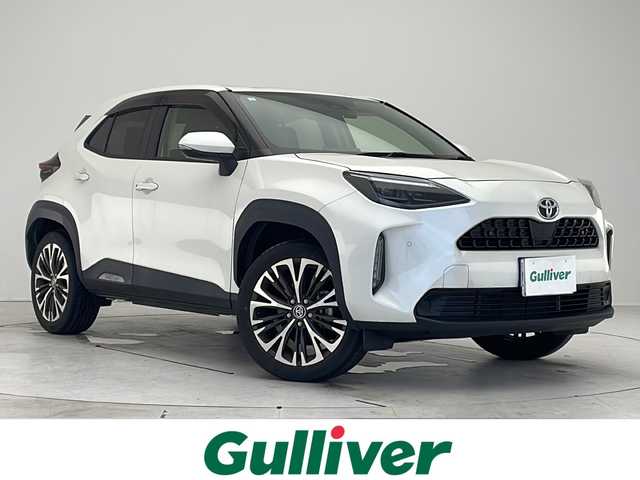 トヨタ ヤリスクロス Z 愛知県 2021(令3)年 5万km ホワイトパールクリスタルシャイン 衝突軽減システム/純正8型ディズプレイオーディオ　ナビ機能あり/レーダークルーズコントロール/シートヒーター/Bluetooth/バックカメラ/パワーシート/コーナーセンサー/純正アルミホイール/LEDヘッドライト/オートマチックハイビーム/ドライブレコーダー/ETC/ステアリングスイッチ/スマートキー/プッシュスタート