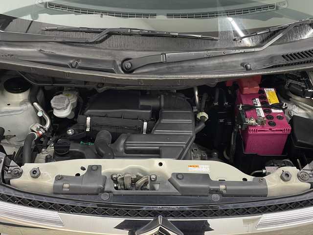 スズキ スペーシア X 長崎県 2017(平29)年 4.9万km ピュアホワイトP ワンオーナー/社外メモリナビ/(CD/DVD/BT/ワンセグTV)/片側パワースライドドア/D席シートヒーター/衝突軽減ブレーキ/レーンアシストキープ/ハロゲンヘッドライト/電動格納ミラー/プッシュスタート/アイドリングストップ/ビルトインETC/フロアマット/ドアバイザー/ライトレベライザー/ABS/LDA/スマートキー/スペアキー/取扱説明書/保証書