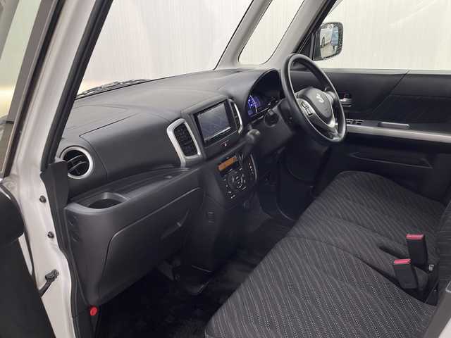 スズキ スペーシア X 長崎県 2017(平29)年 4.9万km ピュアホワイトP ワンオーナー/社外メモリナビ/(CD/DVD/BT/ワンセグTV)/片側パワースライドドア/D席シートヒーター/衝突軽減ブレーキ/レーンアシストキープ/ハロゲンヘッドライト/電動格納ミラー/プッシュスタート/アイドリングストップ/ビルトインETC/フロアマット/ドアバイザー/ライトレベライザー/ABS/LDA/スマートキー/スペアキー/取扱説明書/保証書