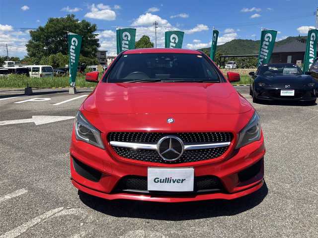 メルセデス・ベンツ ＣＬＡ１８０ AMGライン 広島県 2016(平28)年 4.3万km ジュピターレッド 純正HDDナビ・フルセグTV/バックカメラ/HIDオートライト/パドルシフト/パワーシート/シートヒーター/コーナーセンサー/スマートキー